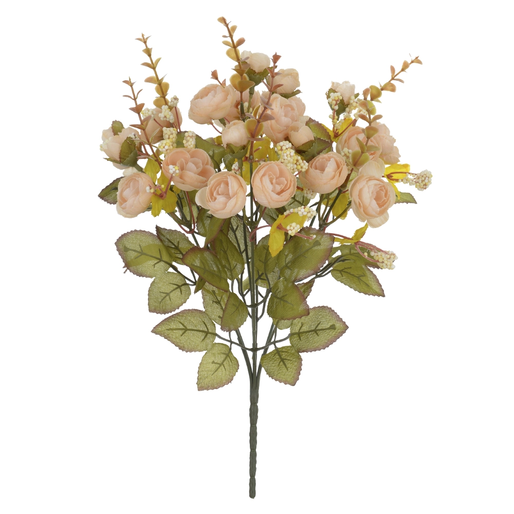 Botao Camelia Cha Outono X21 37cm 41603013 Flor Art
