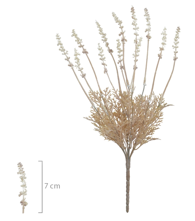 B Lavanda Powder X12 43cm Creme Out 1x1un