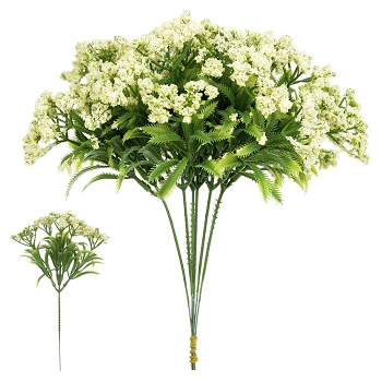 F Pick Grass Plt X5 Creme 23cm 42614002 Flor Arte