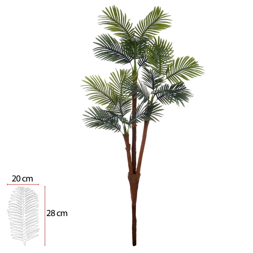 Arvore Palmeira Verde X18 1.7m 43475001 Dea
