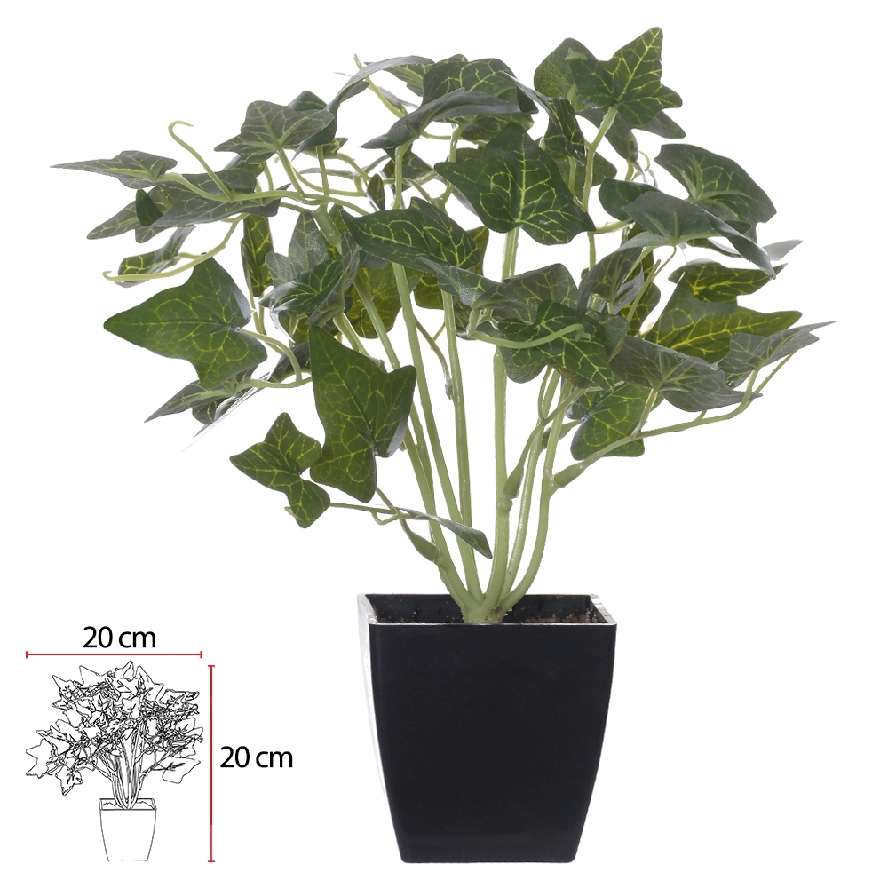 F Hera Pote Verde X50 22cm 43559002 Flor Arte
