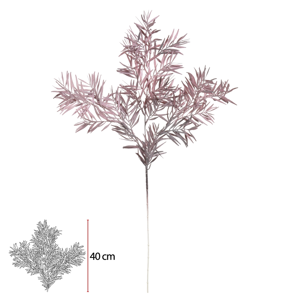 C.grass C/ Print X 25 Berinjela 85cm Flor Arte