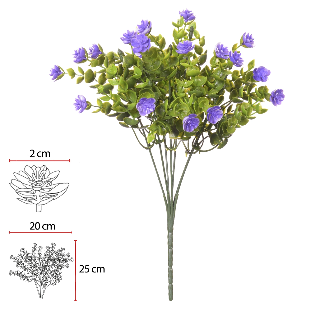 F Mini Flor Plt Lavanda X21 32cm 43622002 Flor Arte