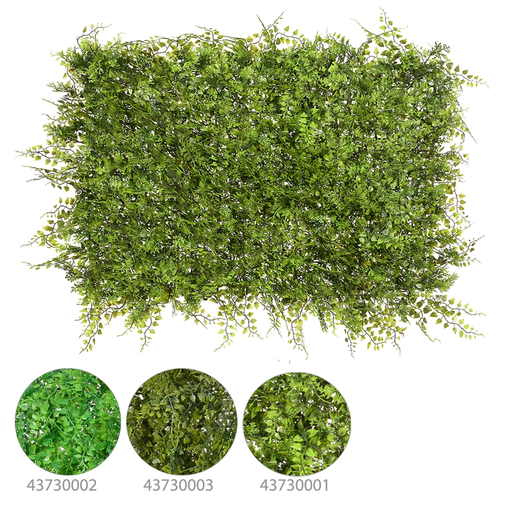 Folhagem Grama Placa Plastico Verde 40x60cm 43730001 Dea