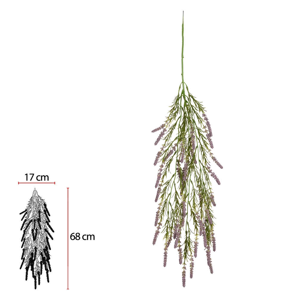 Folhagem Linaria Purpurea Pessego X38 88cm 43910004 Dea