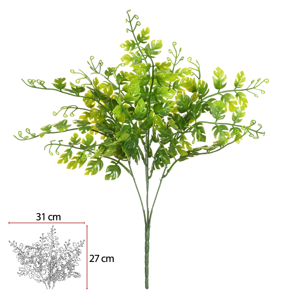 F Costela Adao Plt Verde X16 40cm 43928001 Flor Arte