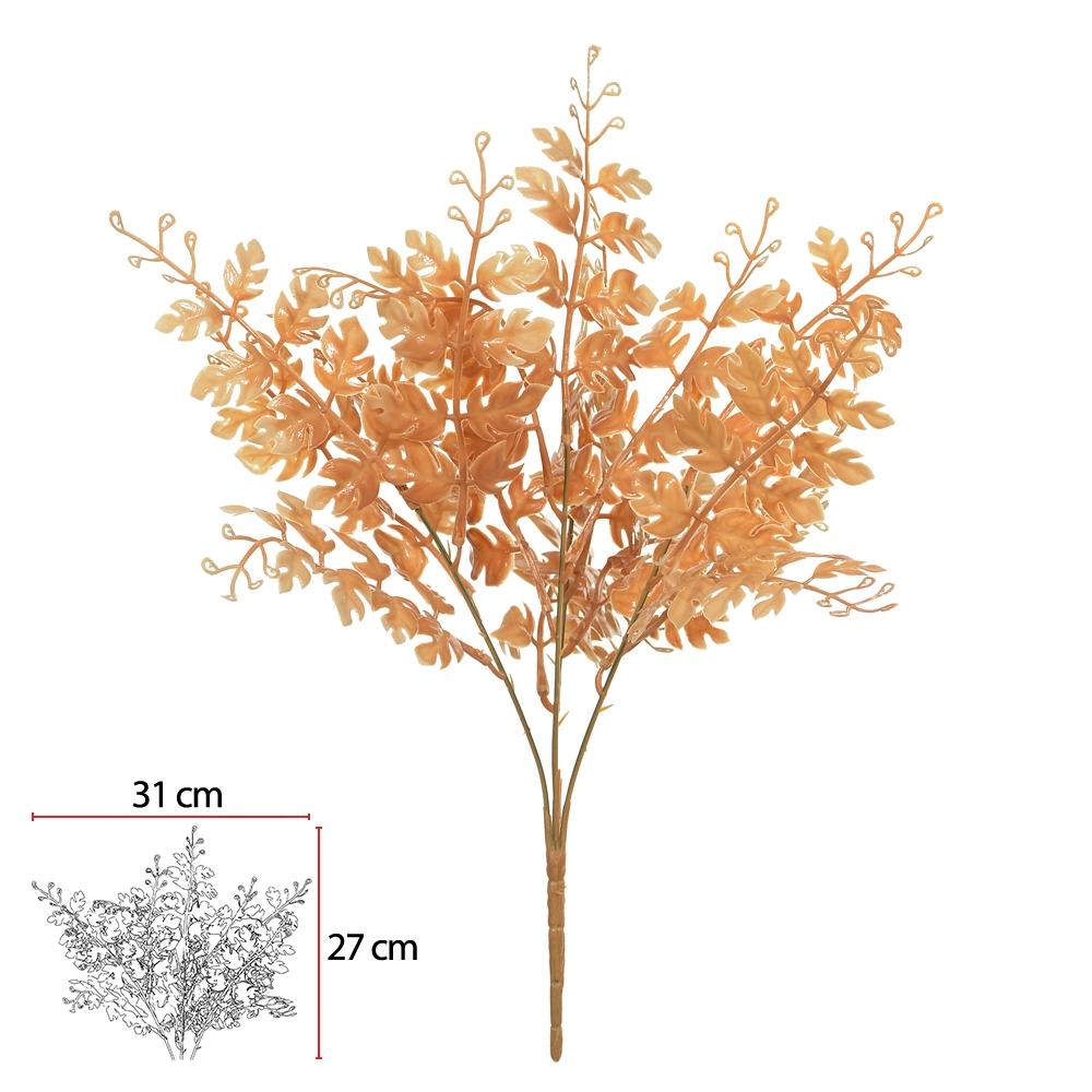 F Costela Adao Plt Palha X16 40cm 43928002 Flor Arte