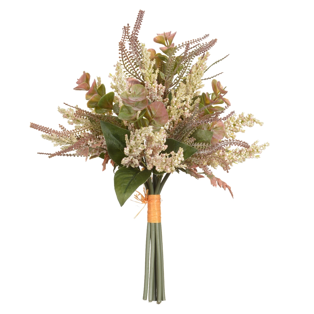 Buque Gypso Ramalhete Fita X7 Creme 31cm 43941002 Dea