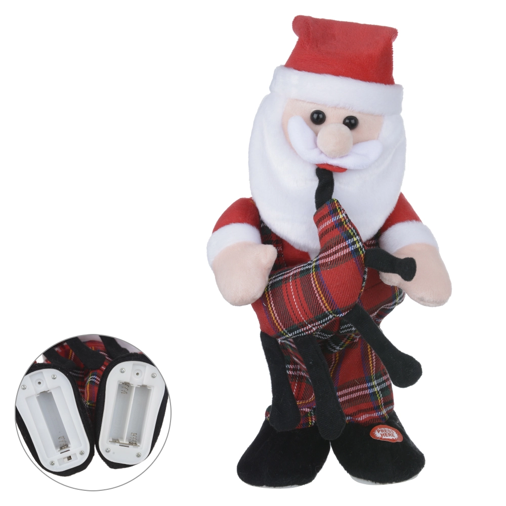 Papai Noel Gaita Movimento Som Vm 36cm 44063001 Dea