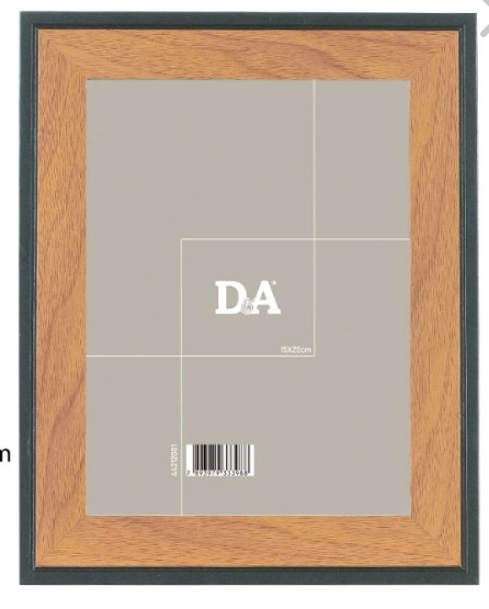 Porta Retrato Mdf Fto 15x20cm Marrom 25