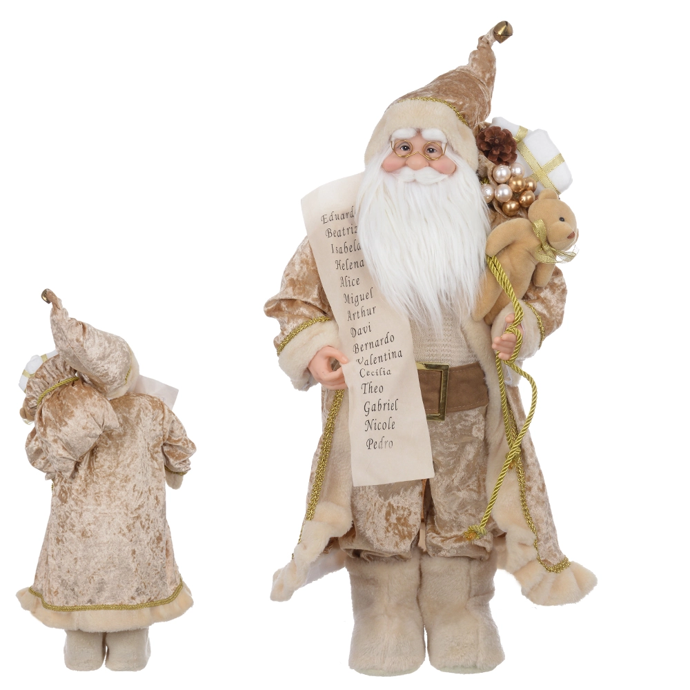 Papai Noel Natal Pe Champanhe 60cm 44616001 Dea