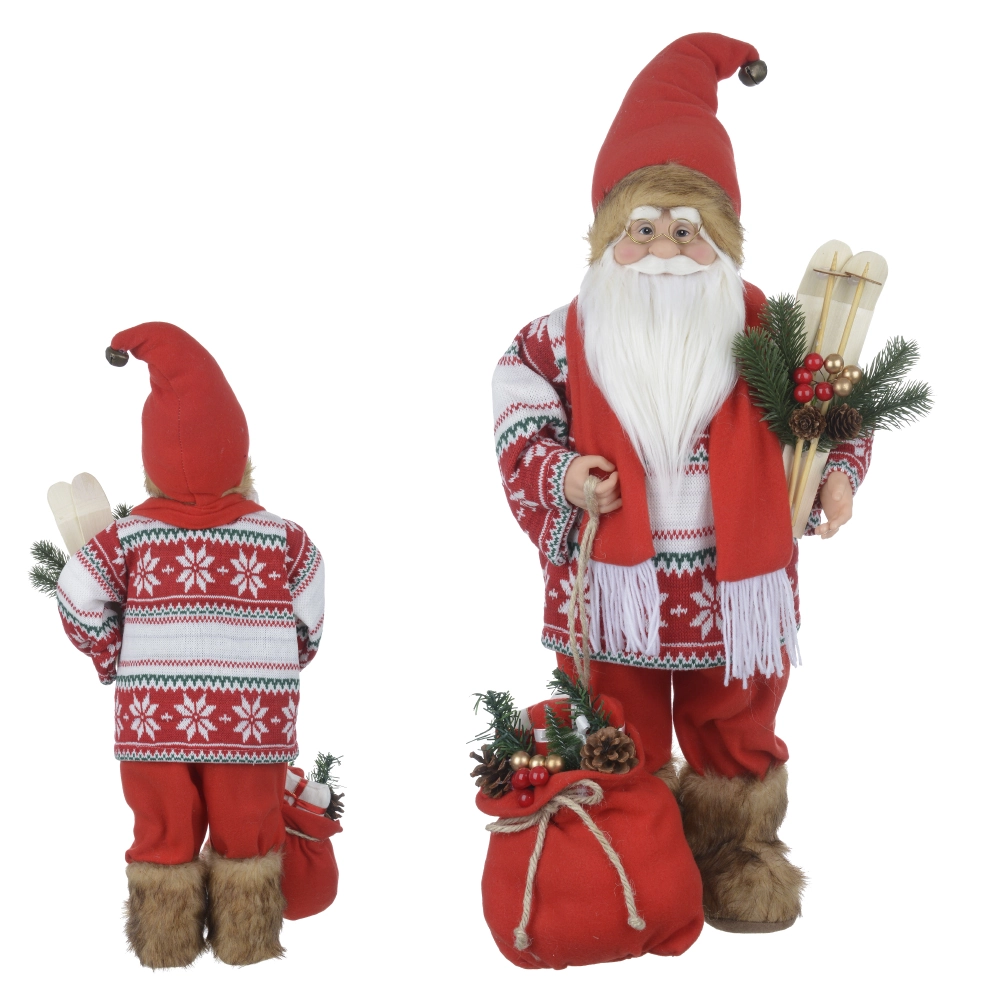 Papai Noel Natal Pe Vermelho 60cm 44633001 Dea