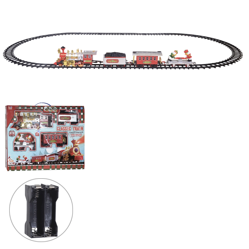 Trem Natalino Plt 90cm Colorido 45113001 Dea