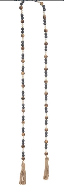 Colar Decorativo Madeira Preto 2.2cm 78979005 Dea