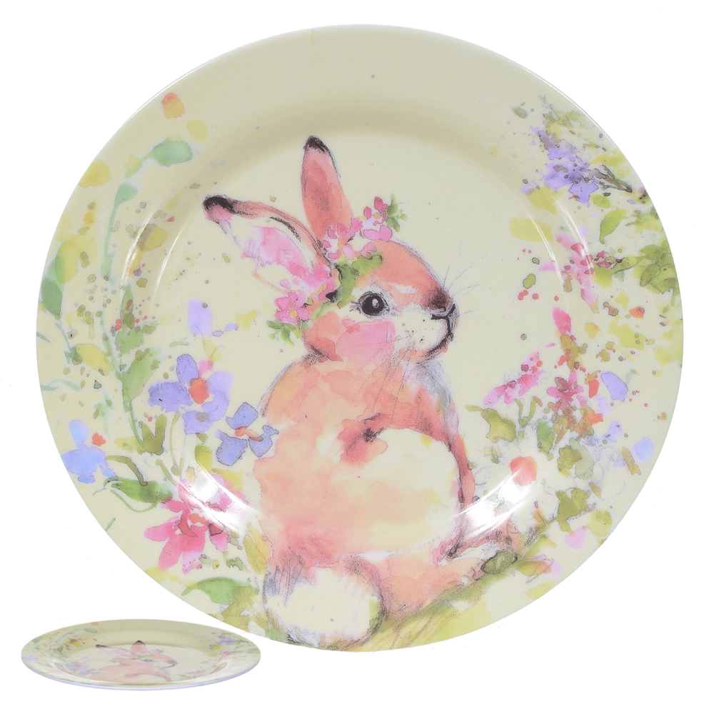 Prato Sobremesa Melamina Amarelo 17.5cm 45757001 Dea