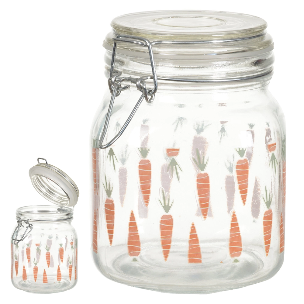 Pote Decorativo Transparente 11.3x11.3x13.3cm 45735001 Dea