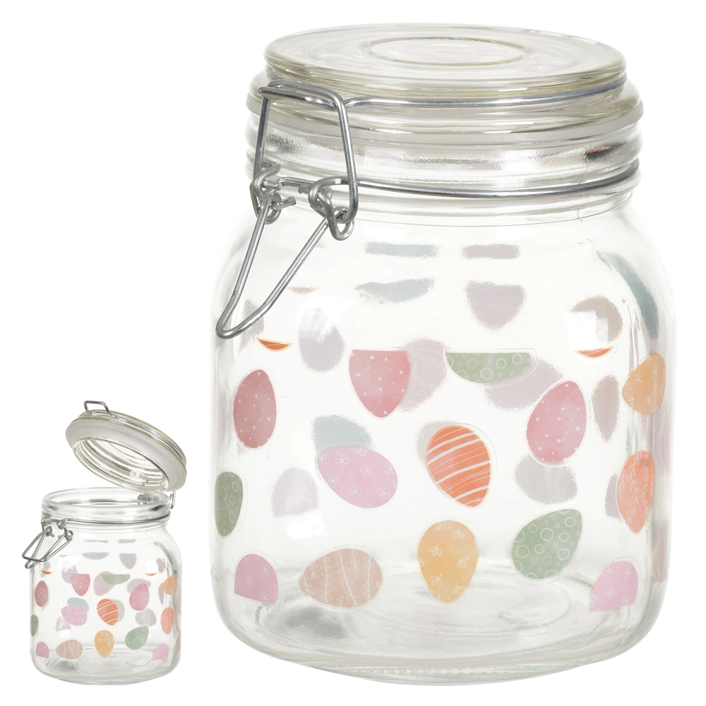 Pote Decorativo Transparente 11.3x11.3x13.3cm 45735002 Dea