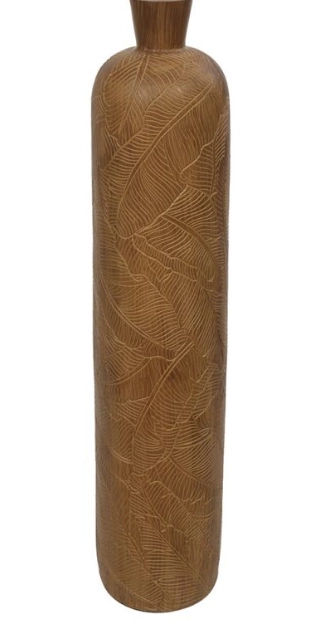 Vaso Poliresina Marrom 75cm 15.5d 77195002 Dea