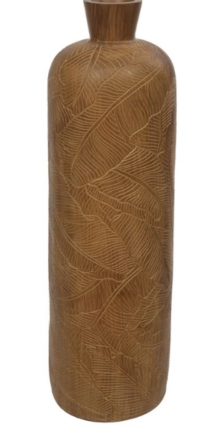 Vaso Poliresina Marrom 60cm 14.5d 77194002 Dea