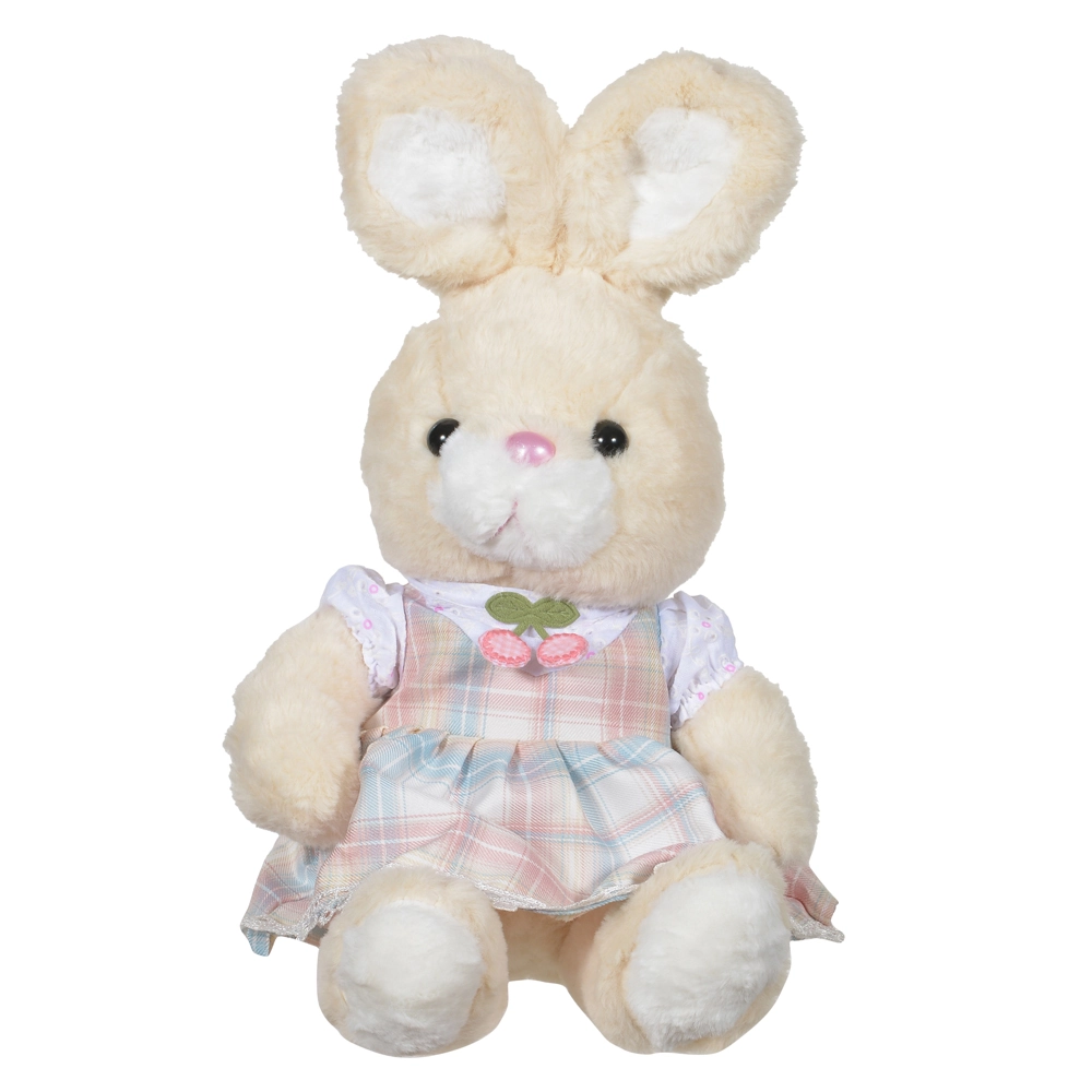 Enfeite Coelho Femea Azul Bege 40cm 45993001 Dea