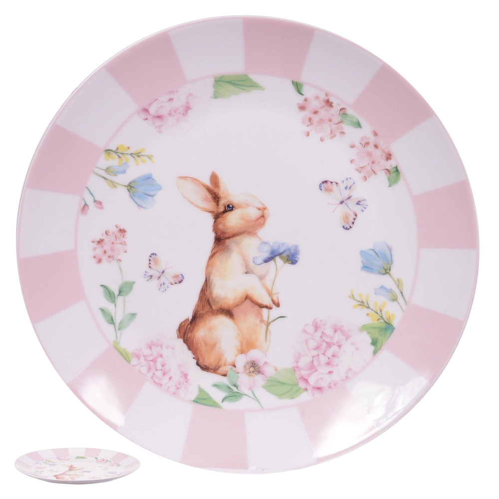 Coelho Pascoa Decorativo Rosa 26.67cm 46077001 Dea