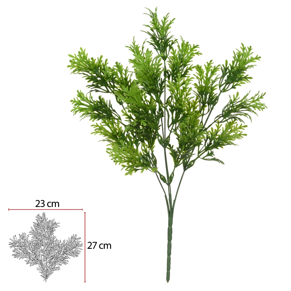 Folhagem Grass Plastico X20 Verde 36cm 46192001 Dea Flor Arte