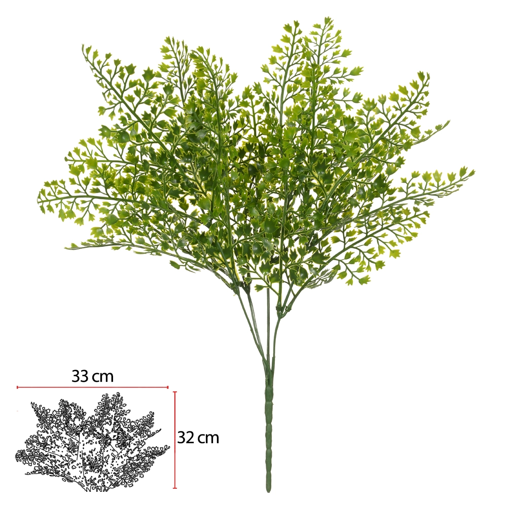 Folhagem Avenquinha Plastico X20 Verde 40cm 46196001 Dea Flor Arte