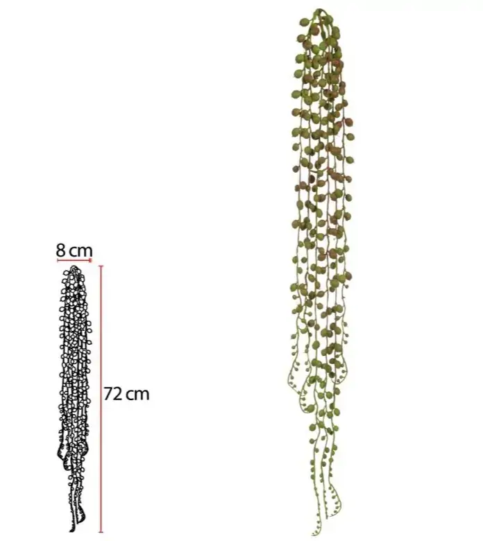 Folha Suculenta Sedum 75cm 46218001 Dea