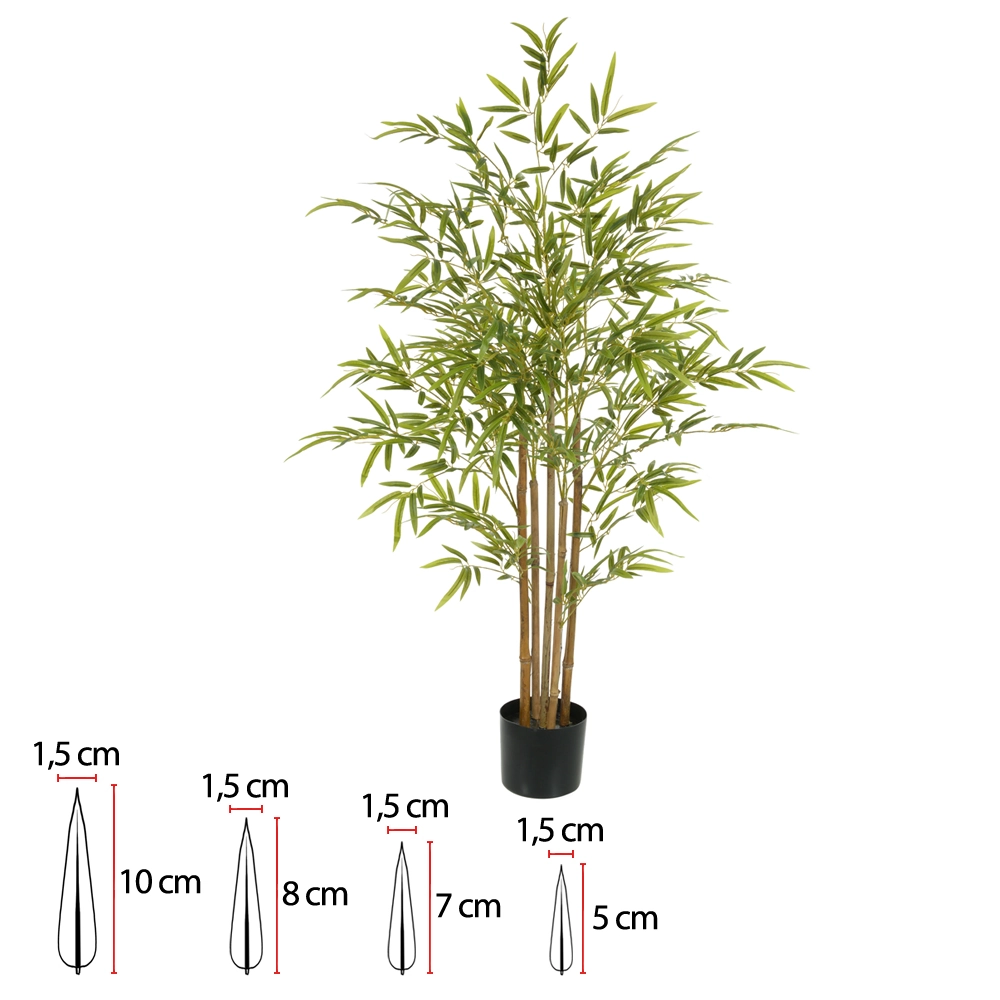 Arvore Bamboo Real Toque Pote X1050 Verde 1.2m 46436001 Dea