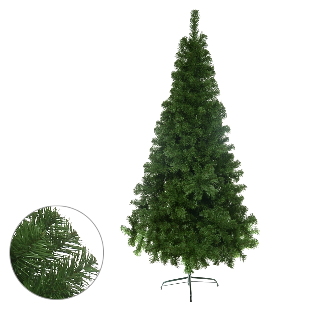 Arvore Natal Filadelfia 1500 Tips Base Metal 2,4m 48206001 Dea