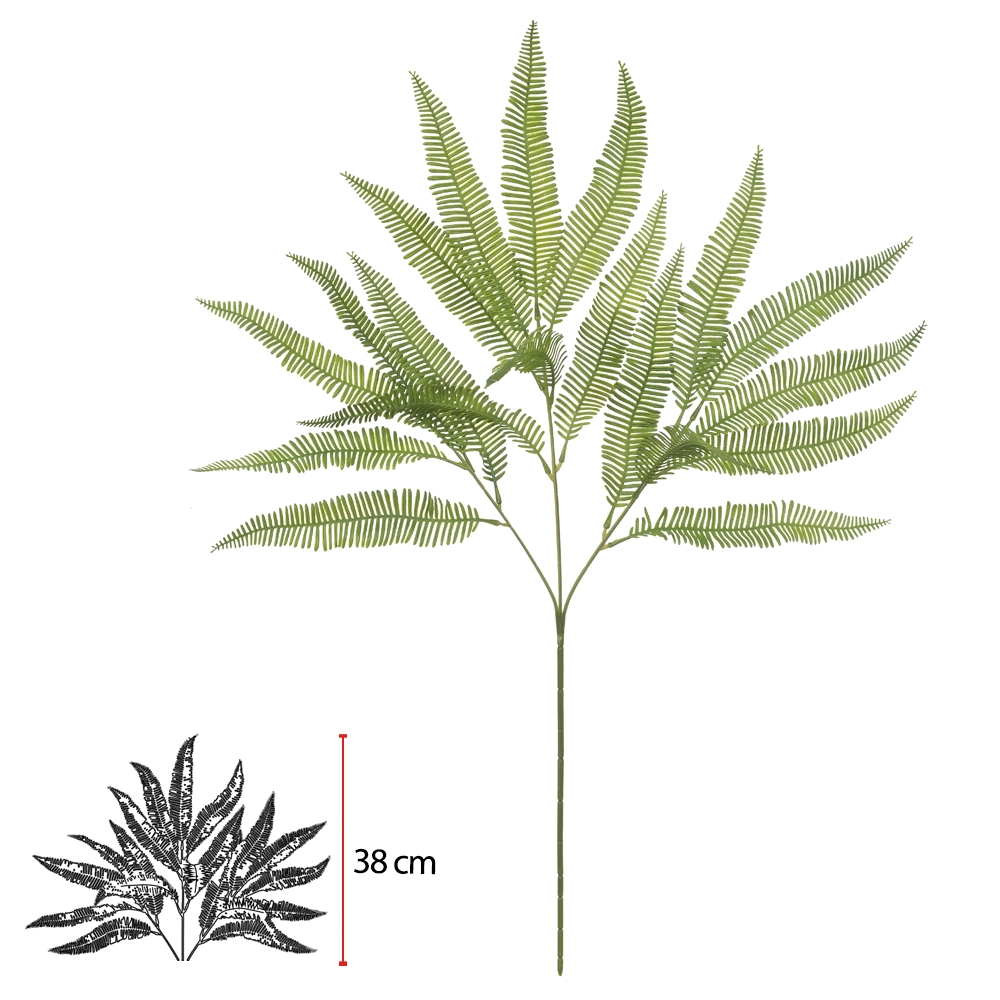 Complemento Samambaia Verde X18 73cm 46701001 Dea