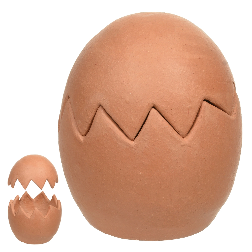 Ovo Barro Natural 10cm 67340 Dea