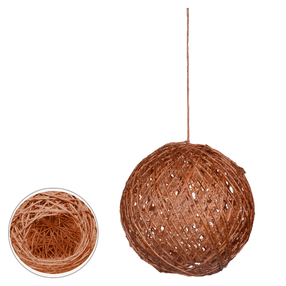 Enfeite Pascoa Bola Rustica Terracota 25cm