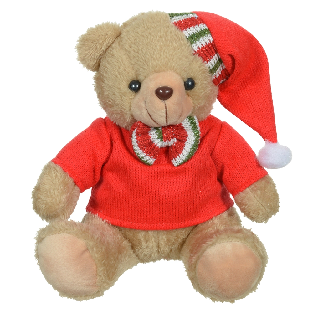Enfeite Natal Urso Vermelho 20cm 46999001 Dea