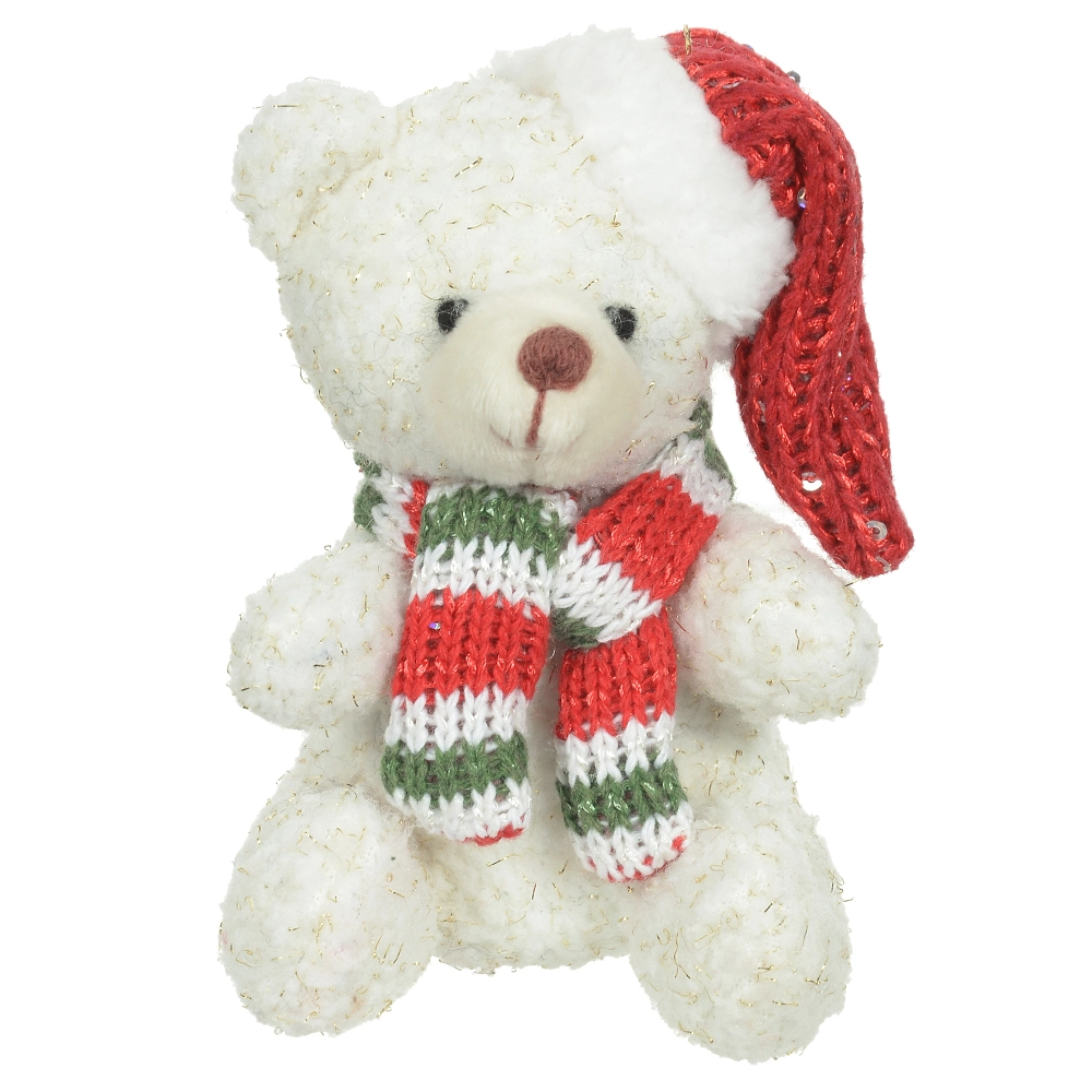 Enfeite Pendurar Natal Urso Vermelho 11cm 47016001 Dea
