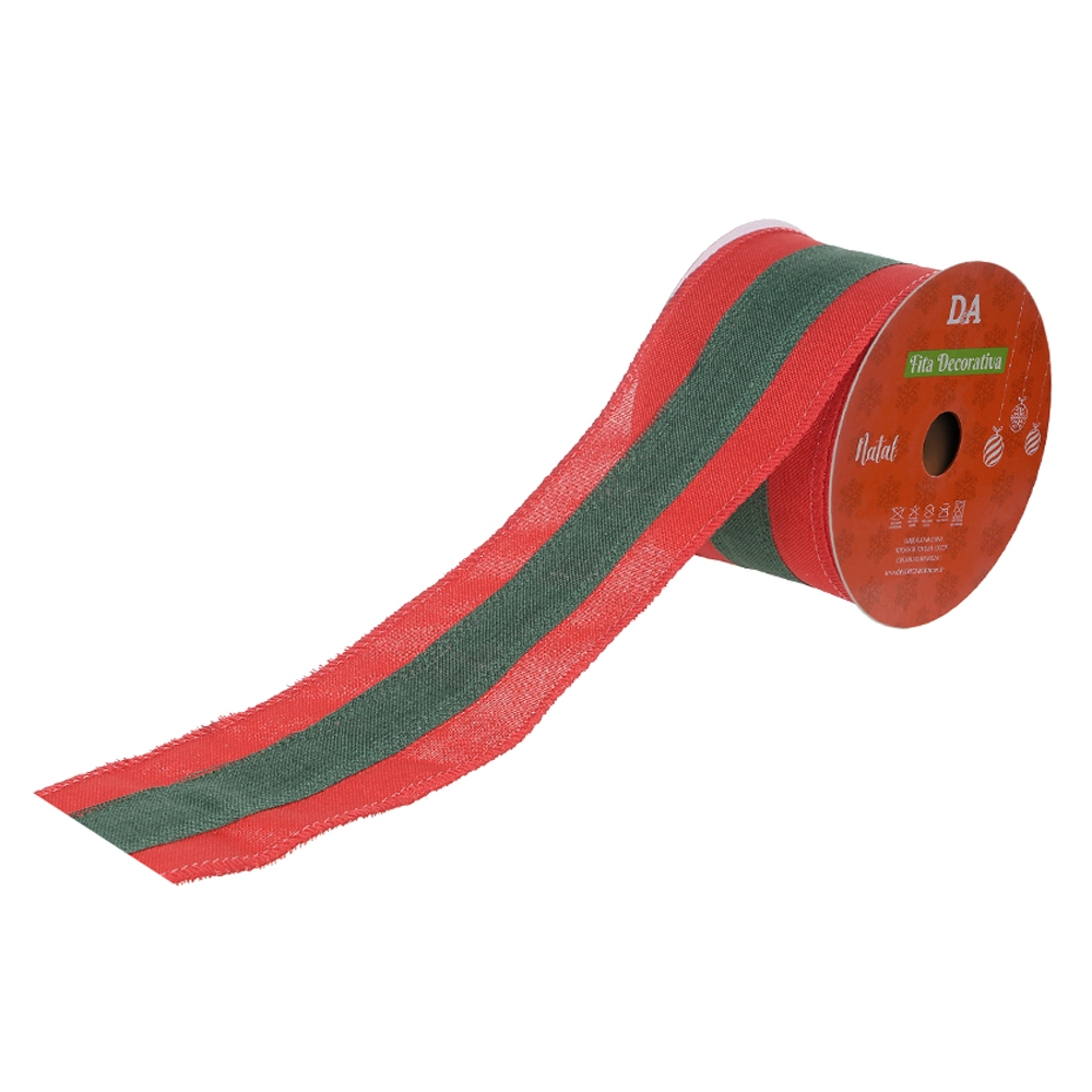 Fita Aramada Linho Costura Vm Vd 6.3cmx9.14m 77690003 Dea