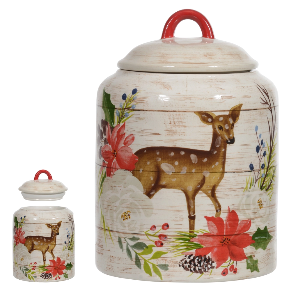 Pote Natal Tampa Colorida 17.5x17.5x25.5cm 47609001 Dea