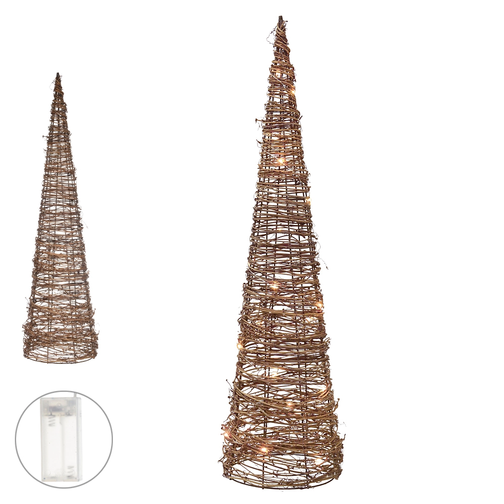 Natal Arvore Decorativa 80cm Marrom 47840001 Dea