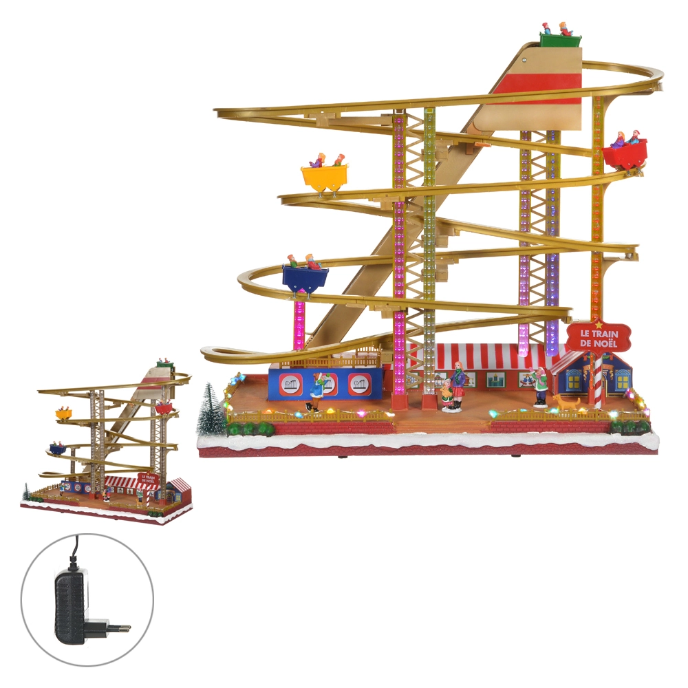 Enfeite Natal Parque Bivolt Colorido 46x21x40cm 47872001 Dea
