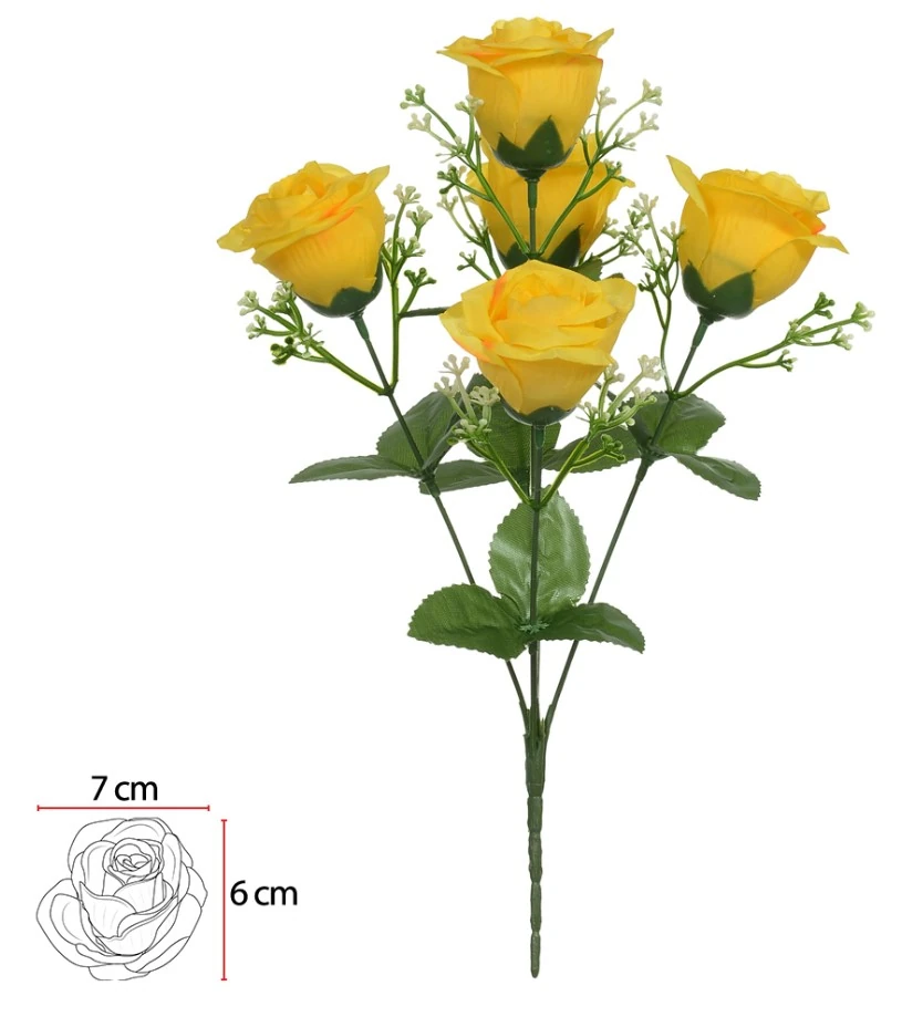 Bq Rosa X5 Amarelo