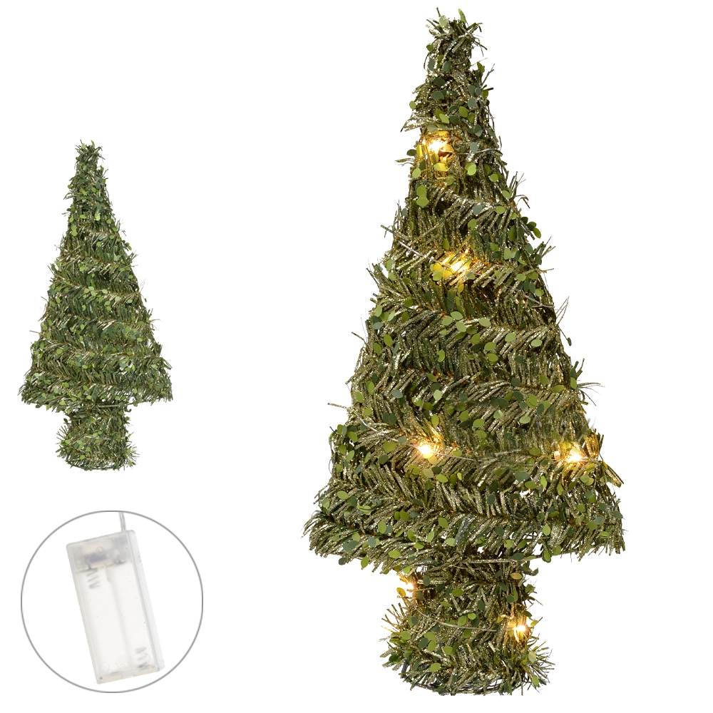 Natal Arvore Decorativa Cled 40cm Verde 47974001 Dea