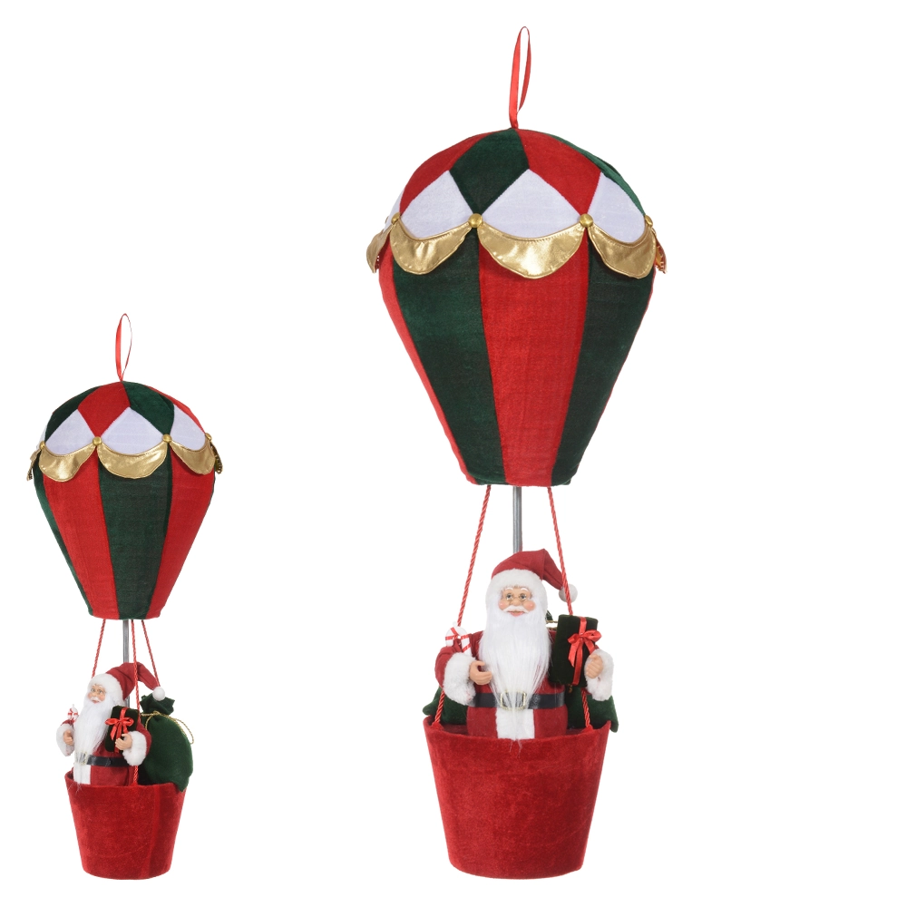 Boneco Natal Papai Noel Balao Verm Vde 80cm 48661001 Dea