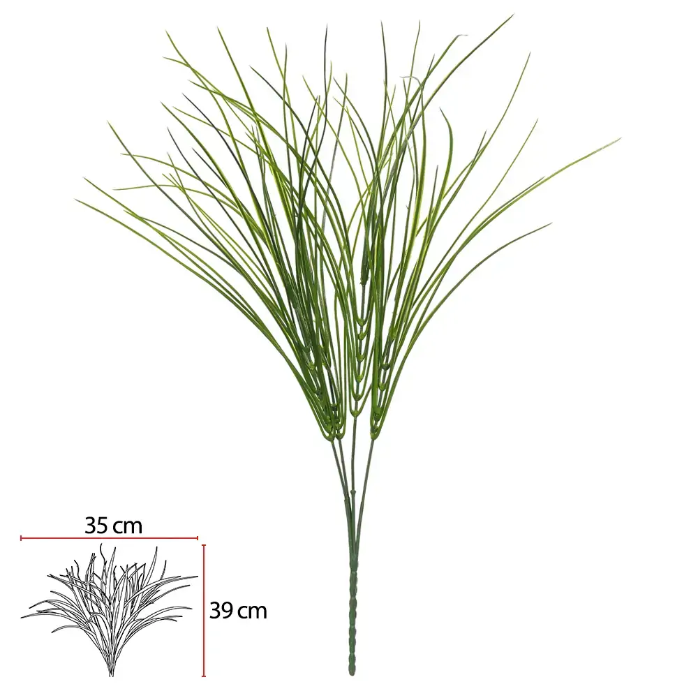 Folhagem Grass Verde X4 45cm 48770001 Dea