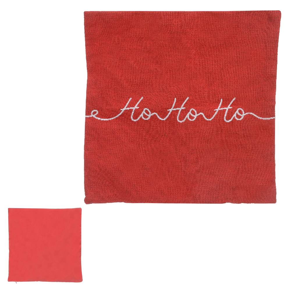 Capa Almofada Natal Tecido Verm Bco 45x45cm 48851001 Dea
