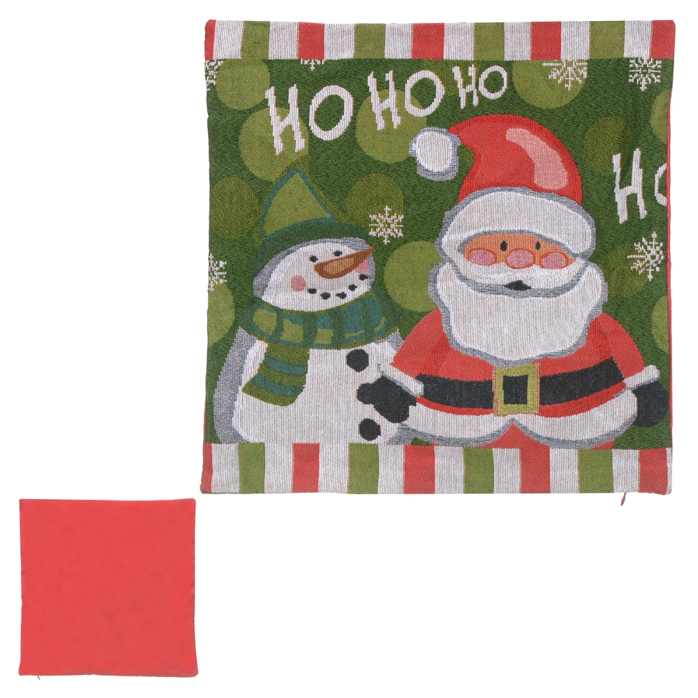 Capa Almofada Natal Tecido Colorido 45x45cm 48853001 Dea