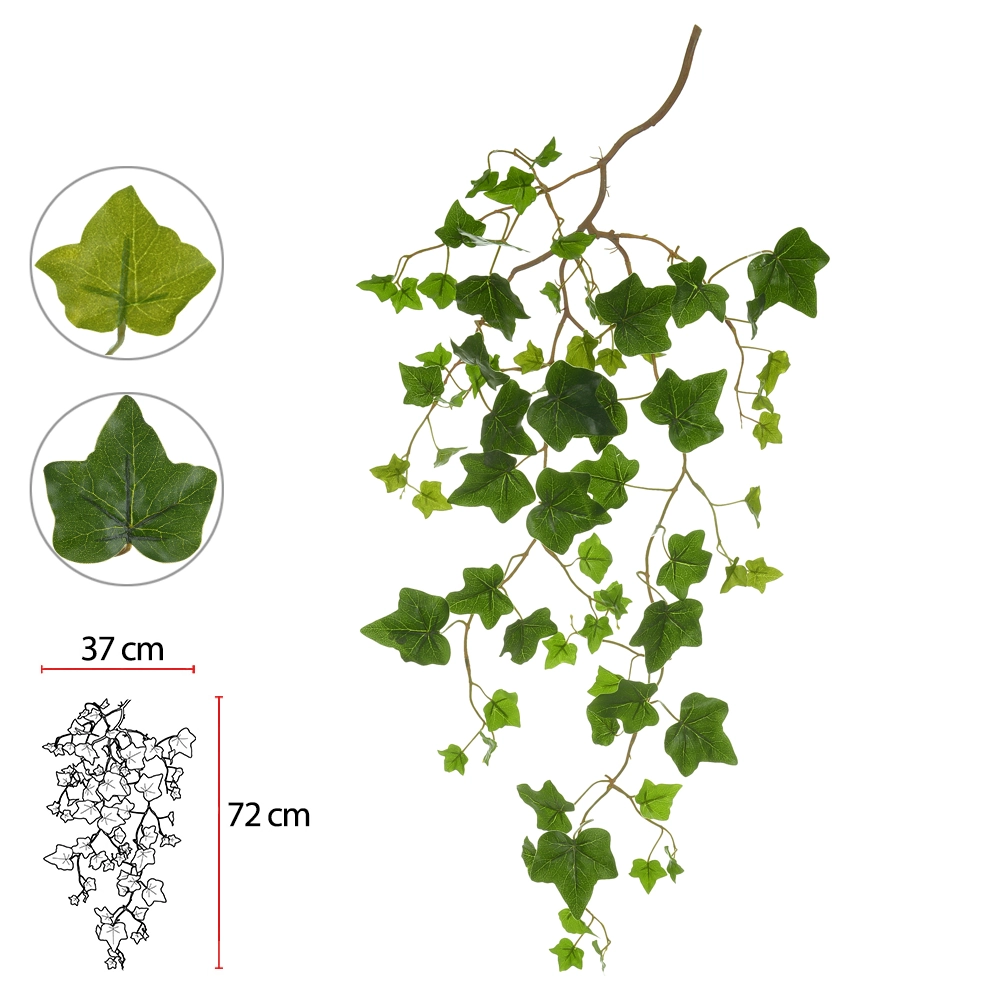 Folhagem Hera Verde X68 80cm 48985001 Dea