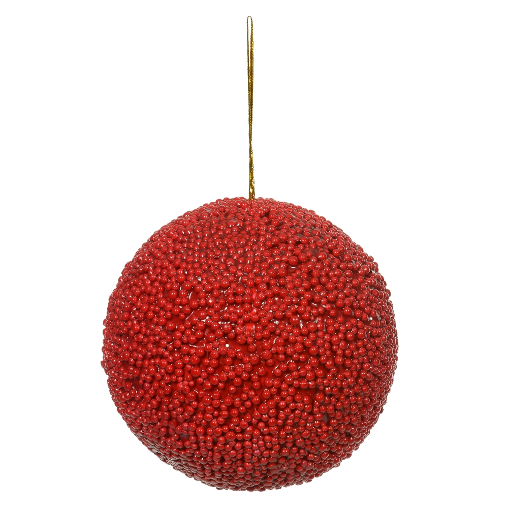 Bola Natal Berry Vermelho 12cm 49137001 Dea