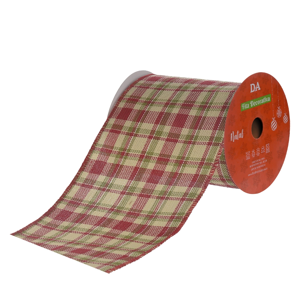 Fita Aramada Xadrez Costura 10cmx9.14m 49186001 Dea