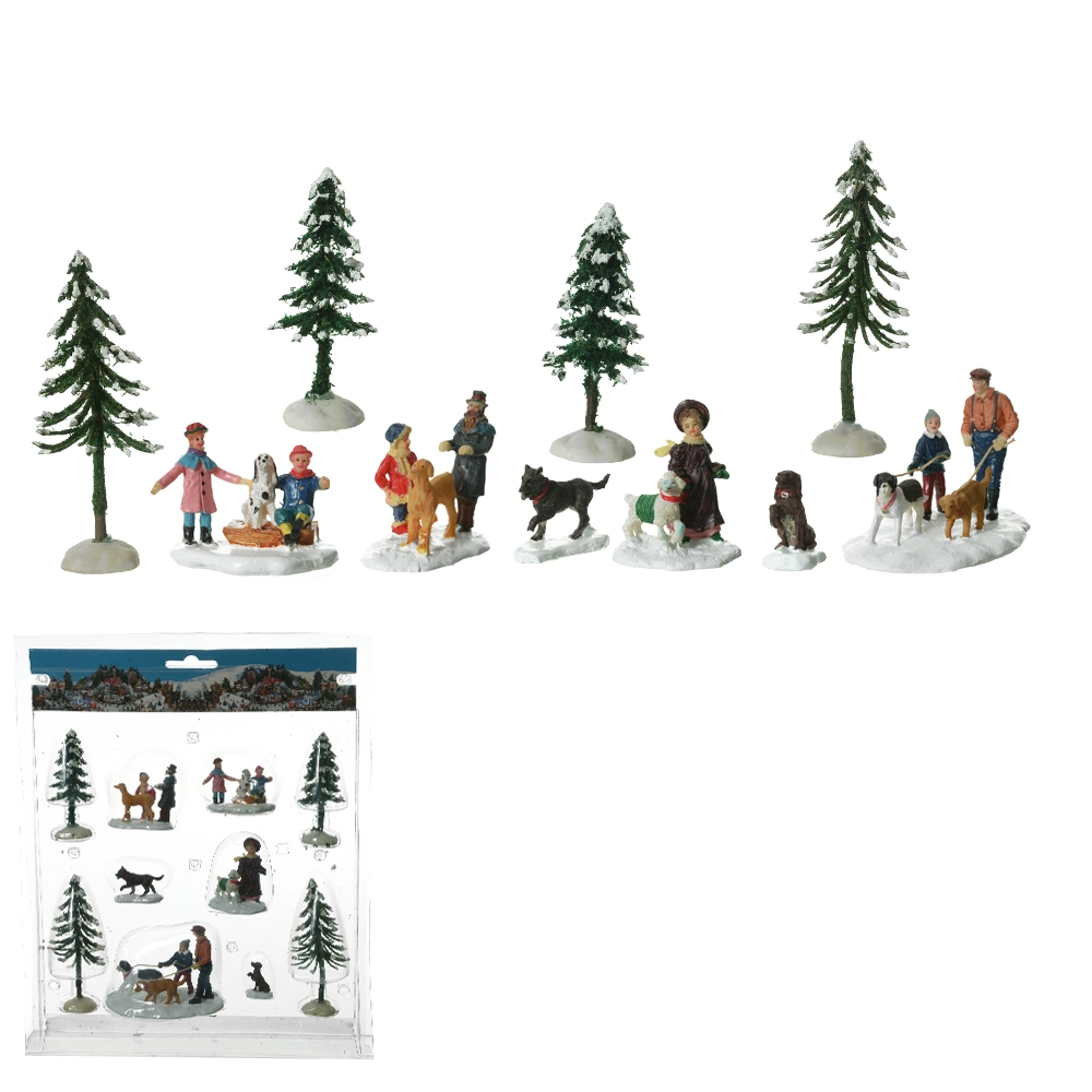 Enfeite Natal Figura Colorido 10un 27x7x35cm 49342001 Dea
