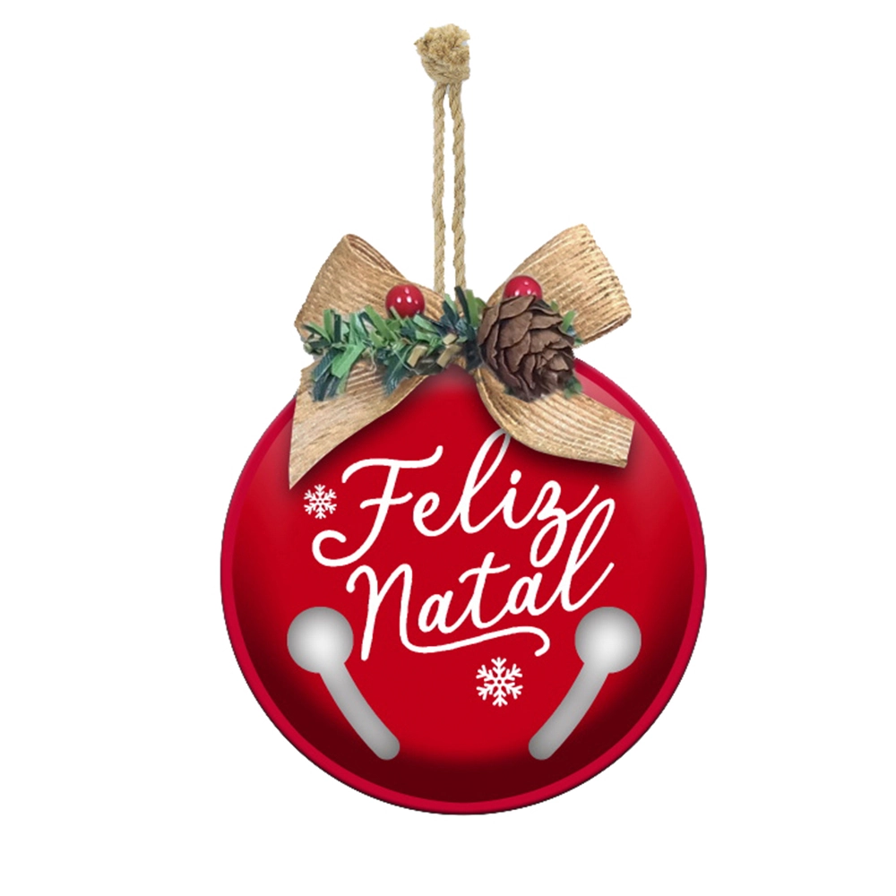 Enfeite Pendurar Natal Guizo Vermelho 10cm 49892001 Dea